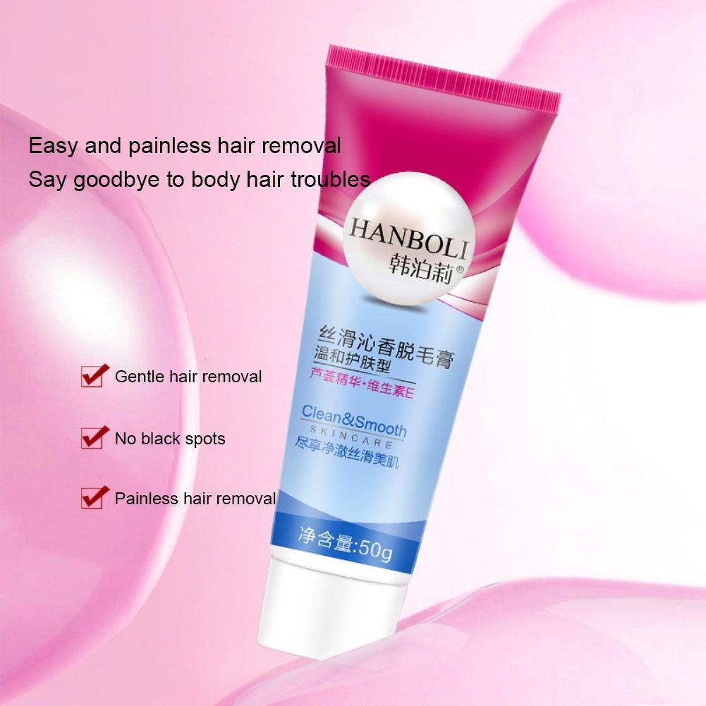 ♕Hanboli Triệt Lông Vĩnh Viễn Kem Không Đau Vô Hại Làm Sạch Tóc Cho Sát Nách Chân Và Tay Chăm Sóc Da Chăm Sóc Cơ Thể Rụng Lông kem Dưỡng Da Dành Cho Nam Nữ