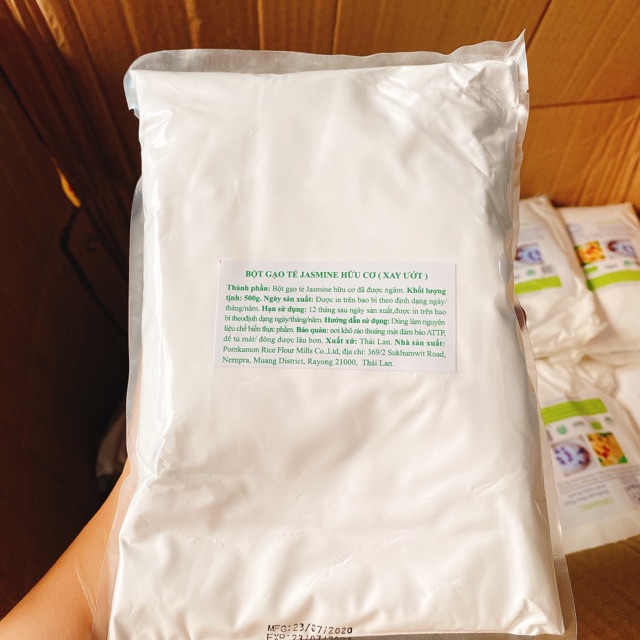 Bột gạo - bột nếp hữu cơ Thái Lan 500g