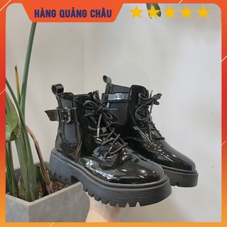 Boot nữ da yang mi b02 cột dây cá tính hot trend 2020