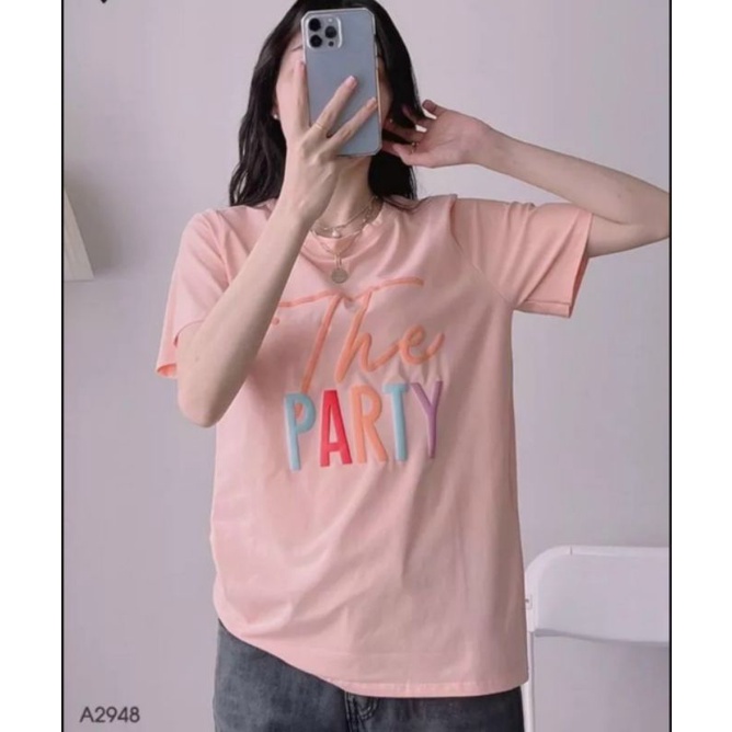 Áo thun nữ cotton in chữ kiểu dáng trẻ trung hàng đẹp giá tốt cực xinh