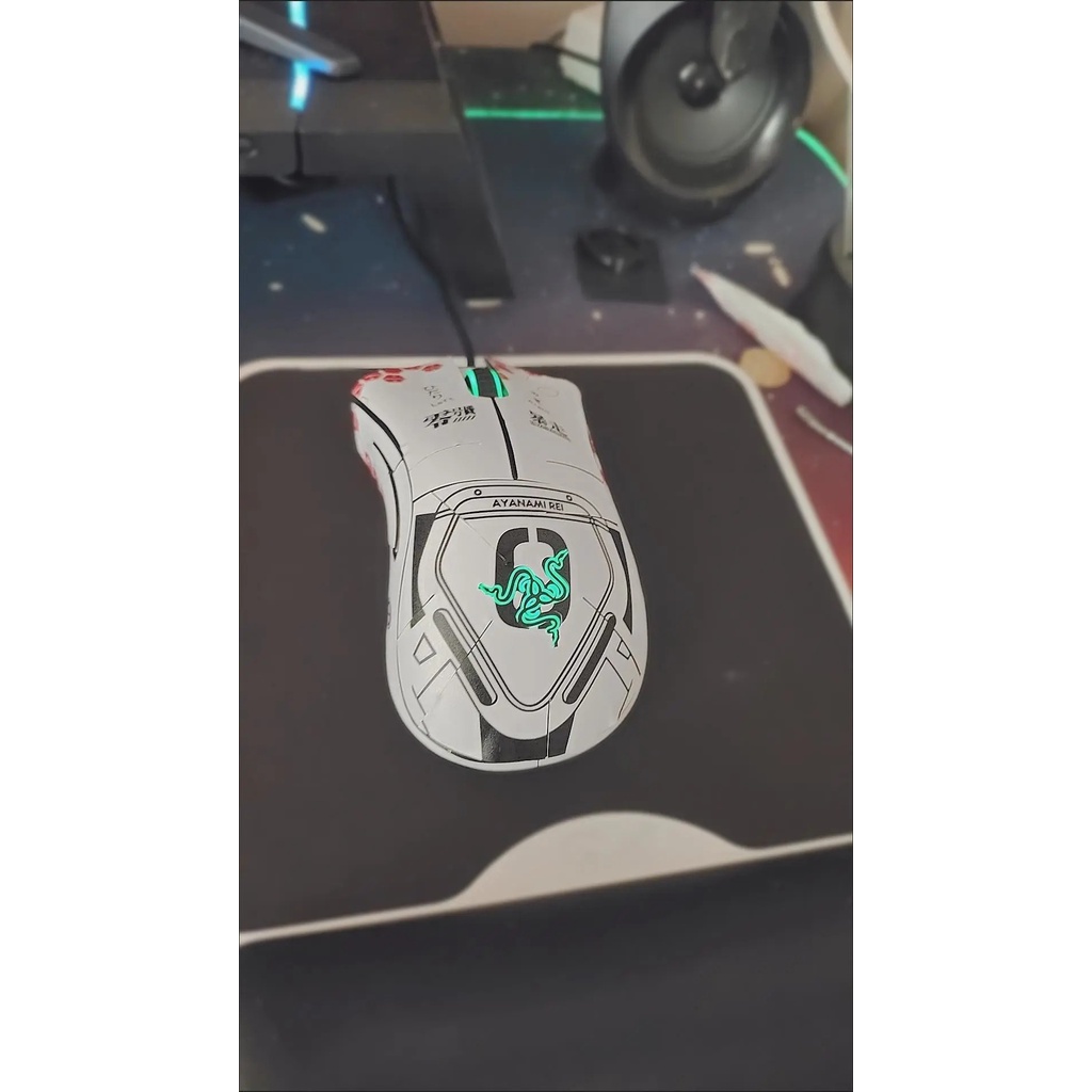Miếng Dán Chống Trầy Xước Chống Thấm Nước Họa Tiết Hoạt Hình Cho Razer DeathAdder V2 Mini DeathAdder