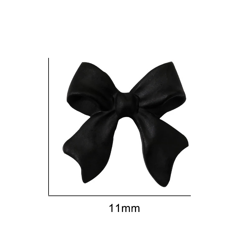 [Hàng mới về] Phụ kiện nơ nhỏ trang trí móng tay 3d lấp lánh tùy chọn màu sắc