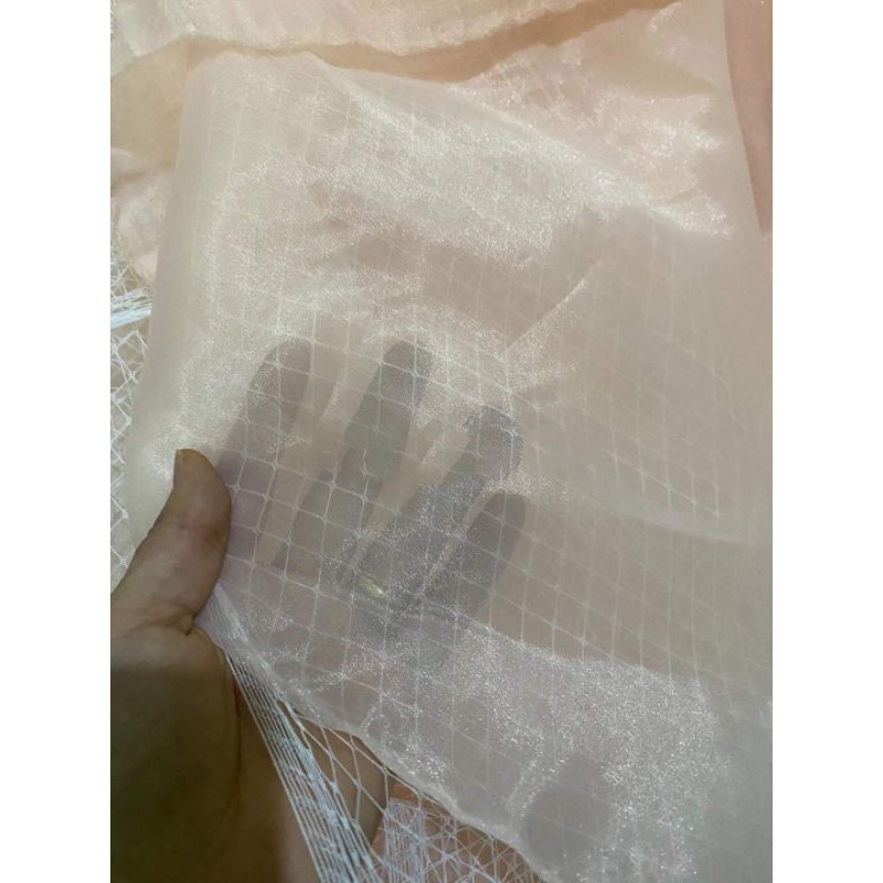 Vải xd lưới trám