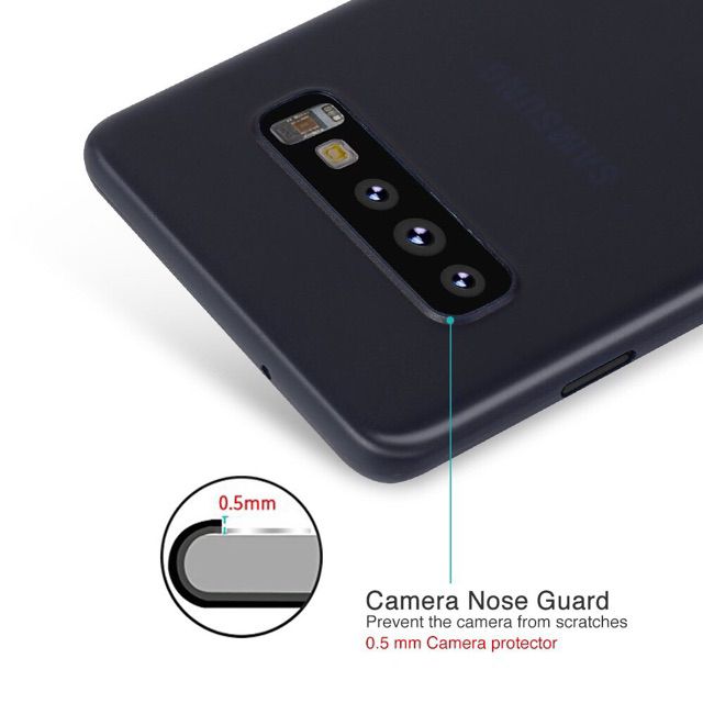 Ốp lưng Memumi cho Galaxy S10 siêu mỏng chống vân tay