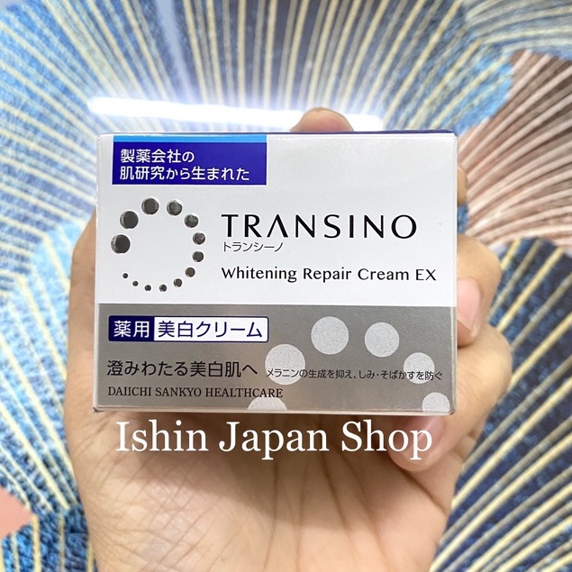 Kem đêm làm giảm, mờ nám Transino 35g date xa