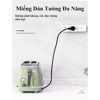 Miến dán tường, treo thiết bị vật dụng đa năng, không cần khoan, cắt, đục tường.