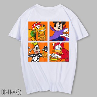 Áo Thun Chuột Disney Mickey ( Có Size Trẻ Em ) Mouse and Friends Surprise Halloween