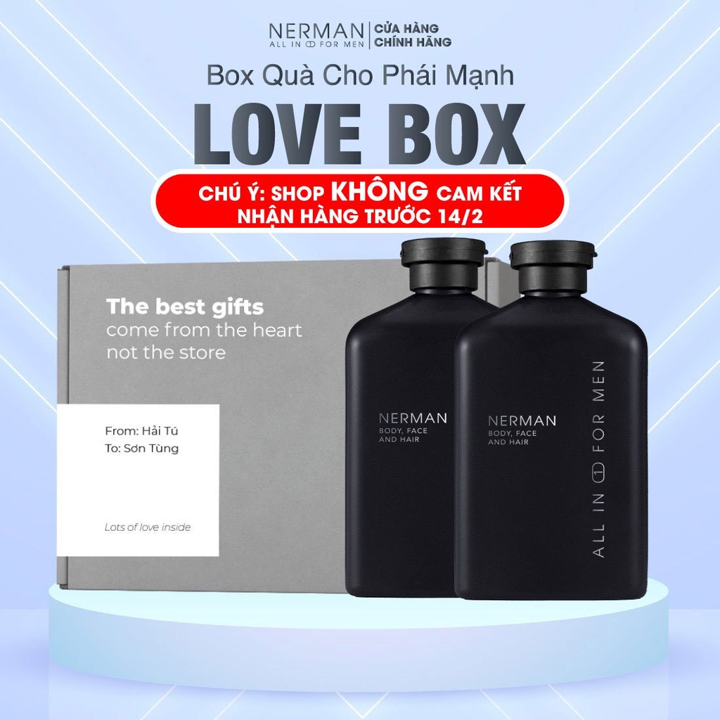 Bộ quà tặng nam giới LOVE BOX thumbnail