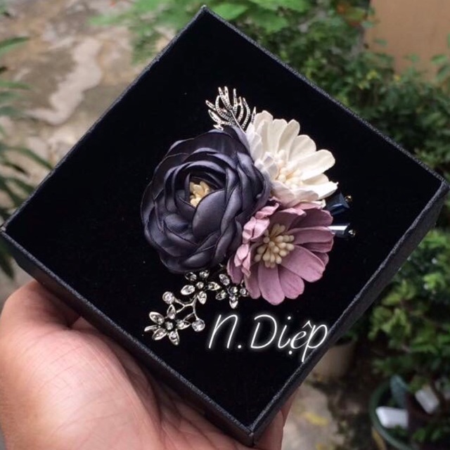 Hoa cài áo cao cấp