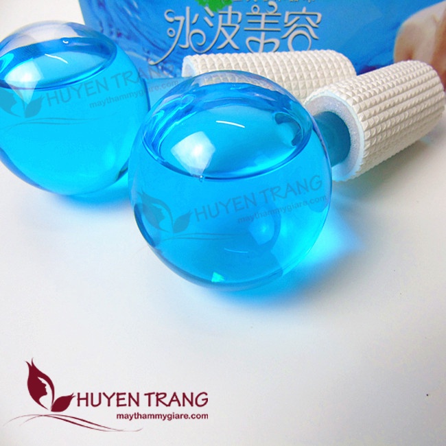 Quả Cầu Lạnh Massage Se Khít Lỗ Chân Lông Giảm Thâm Quầng Mắt (1 Cặp) - Thẩm Mỹ Huyền Trang NANOCEE