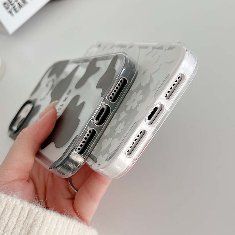 Ốp Điện Thoại TPU Silicon Mềm Chống Sốc Họa Tiết Hoa Cho Iphone 13 12 11 Pro Promax 6 6S 7 8 Plus X XR XSMax SE