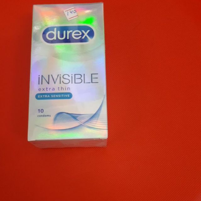 Bao cao su Durex Invisible Extra Thin