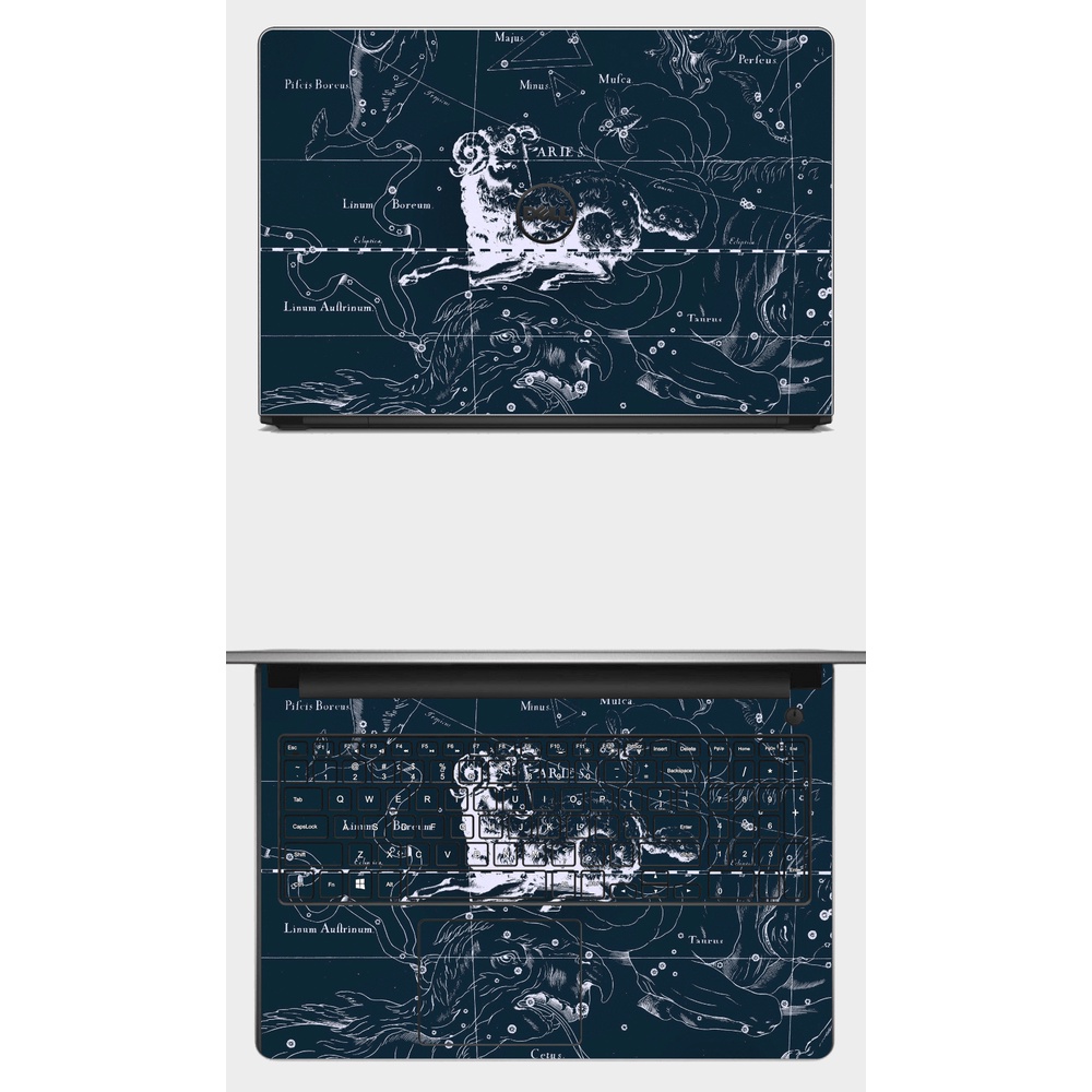 SKIN dán Laptop in hình cung hoàng đạo BẠCH DƯƠNG- Aries. Full các máy: Asus, Dell, Acer, Hp,... In hình theo yêu cầu
