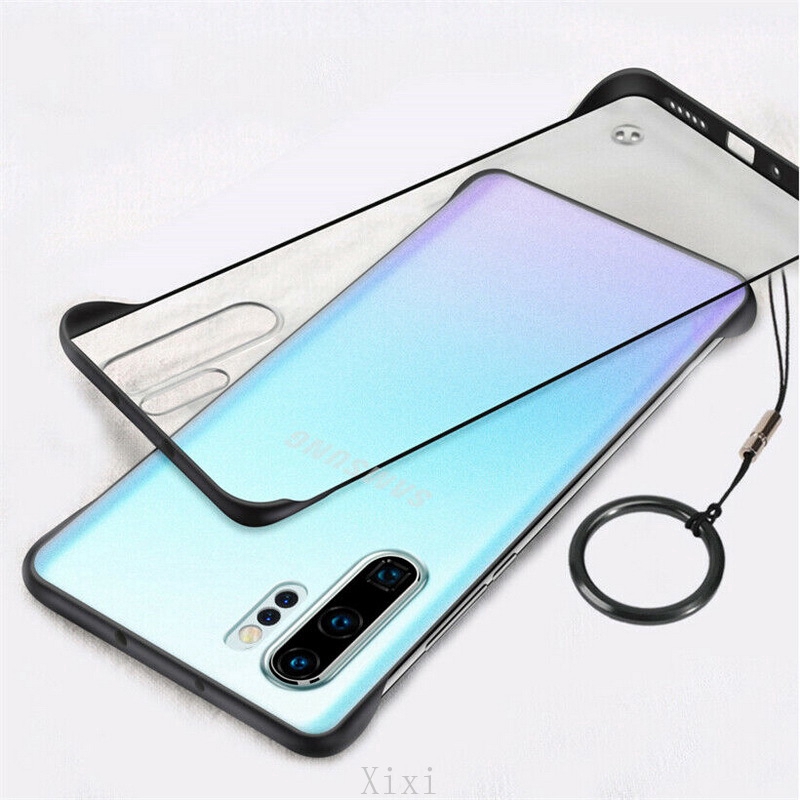 Frameless Casing Samsung Galaxy Note 10 Lite Plus Note10+ 9 8 S10e S9+ S8+ S7 Edge Ultra thin Transparent Cover Phone cases