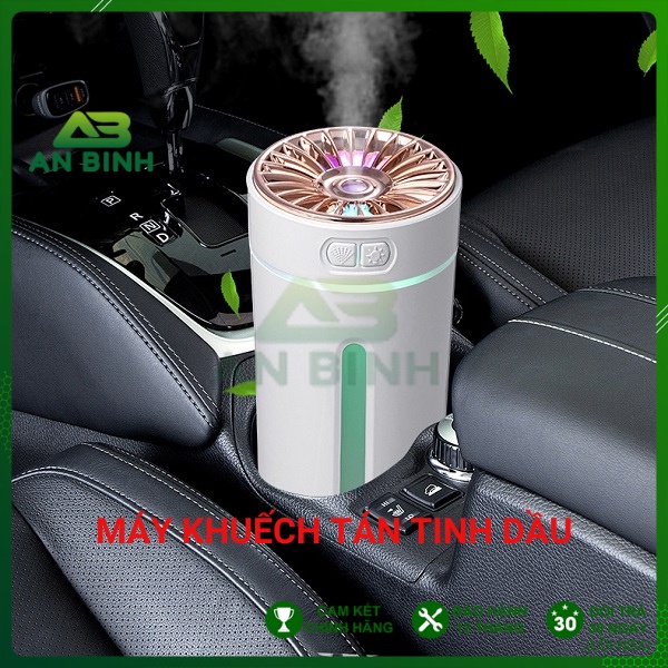 Máy Khuếch Tán Tinh Dầu Phun Sương Khử Mùi Dùng Trên Ô tô, Bàn Làm Việc, Bàn Học, Cổng Sạc USB