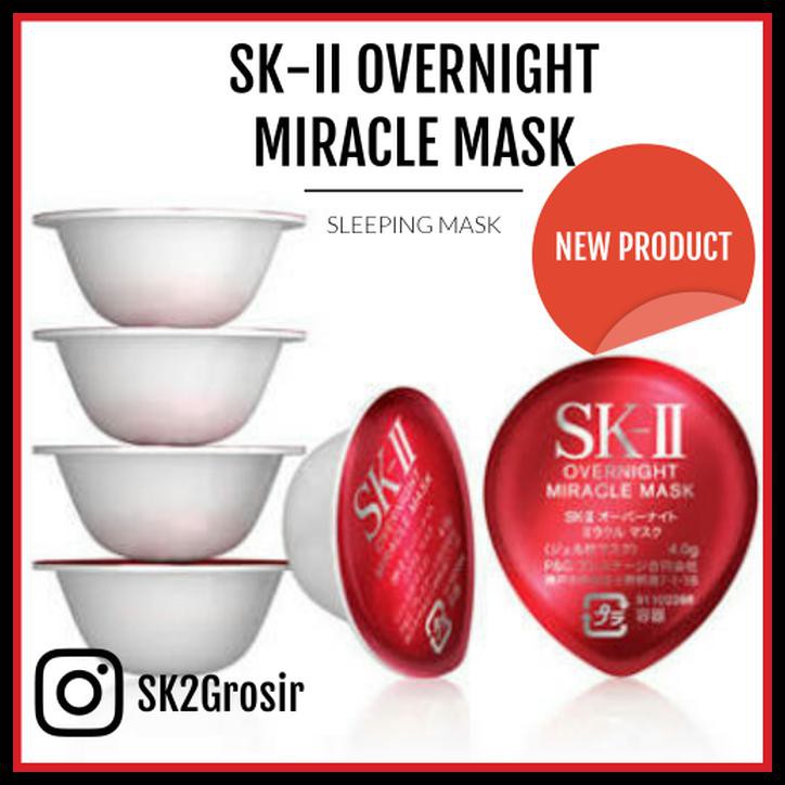 (Hàng Mới Về) 1 Mặt Nạ Ngủ Sk-Ii / Sk2 / Skii Miracle