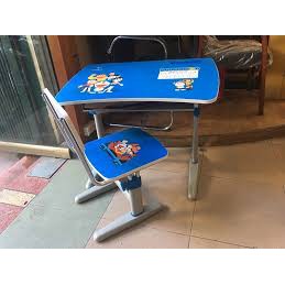 Bàn + ghế học sinh tăng chỉnh chính hãng Hòa Phát BHS20-3