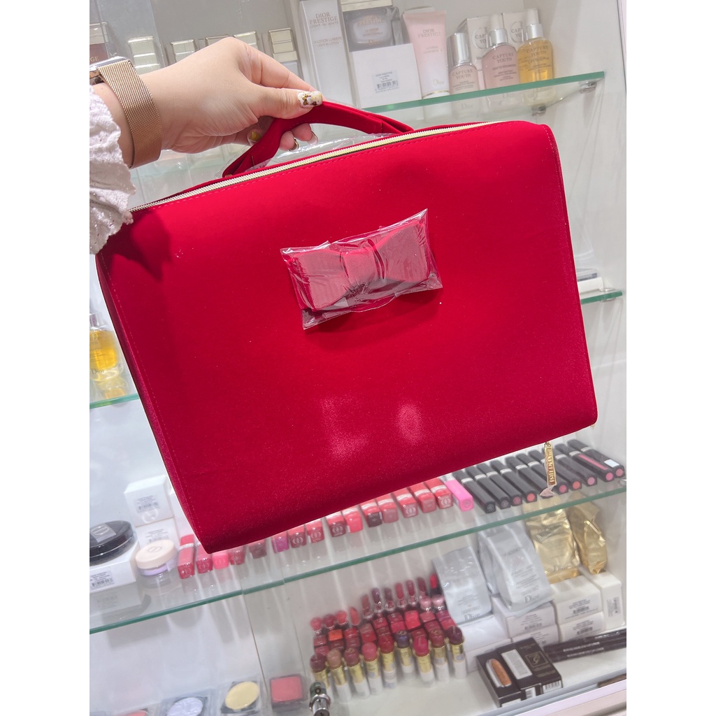 Túi cốp nhung Estee lauder gift
