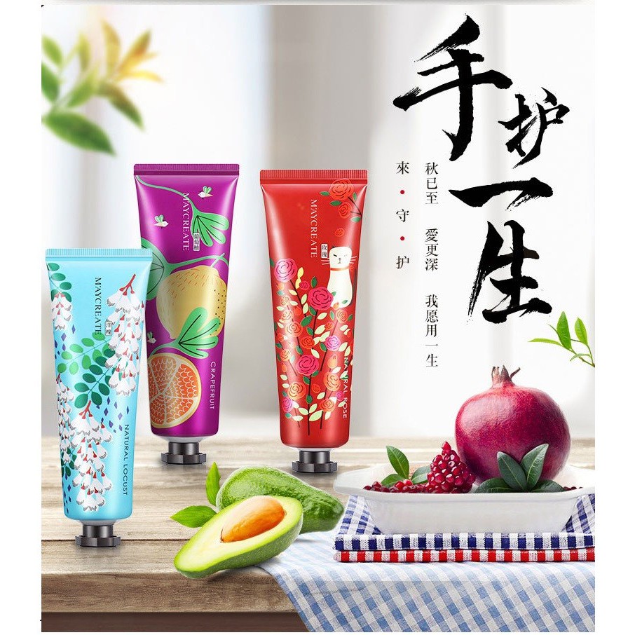 COMBO 3 Tuýp Kem dưỡng da tay chân 30g mềm và thơm tự nhiên nhiều mùi CB018 | BigBuy360 - bigbuy360.vn