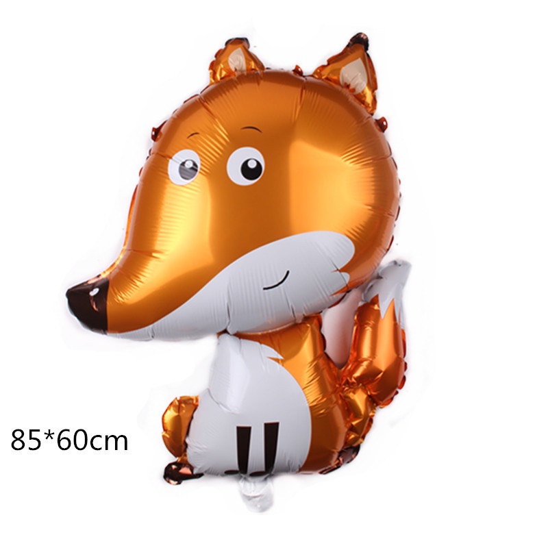 Bóng nhôm hình thú kiểu mới, kute trang trí sinh nhật, party Fubao Store