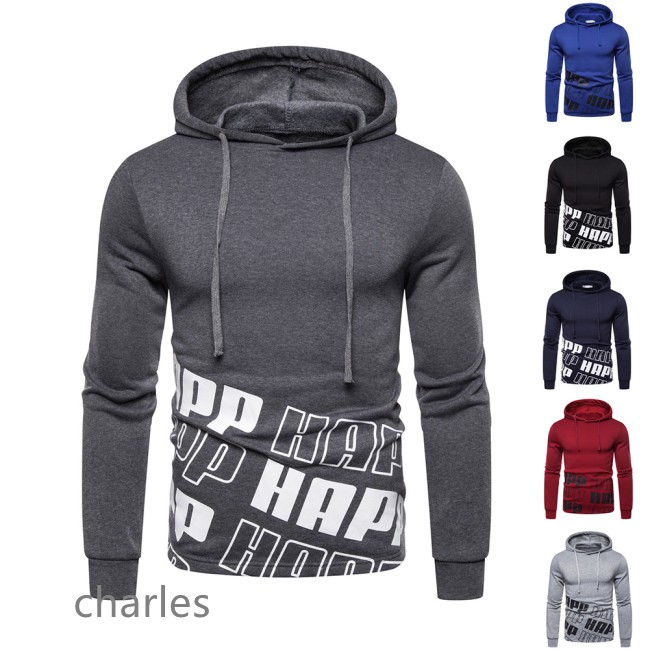 Áo Hoodie Dài Tay Thể Thao Cho Nam