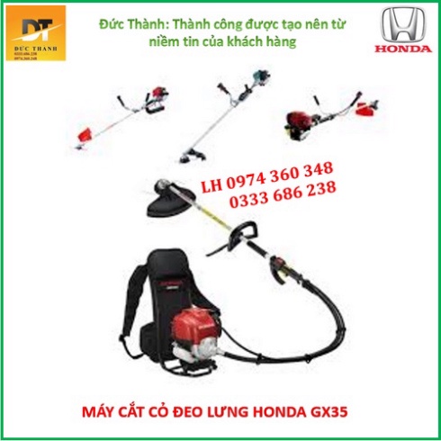 Siêu hot Máy cắt cỏ đeo lưng cần mềm HONDA GX35