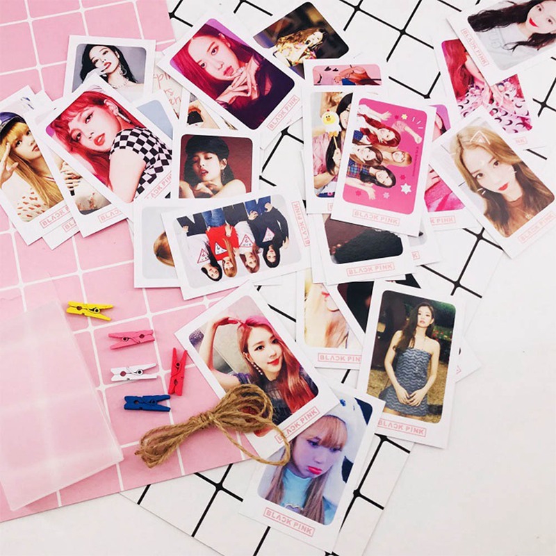 Bộ 32 tấm ảnh thẻ hình nhóm nhạc Blackpink