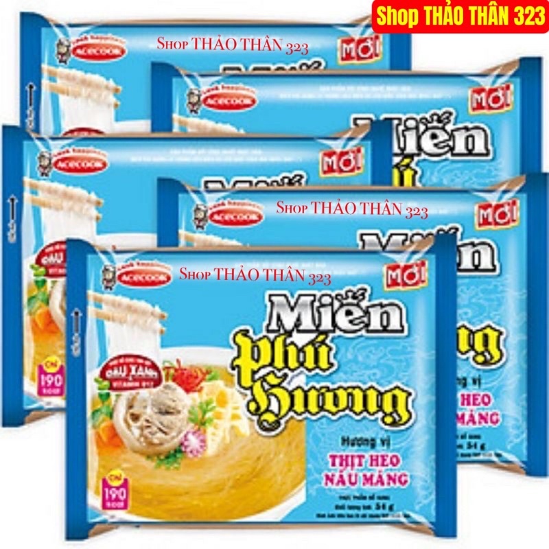 Miến Phú Hương Ăn Liền Các Loại