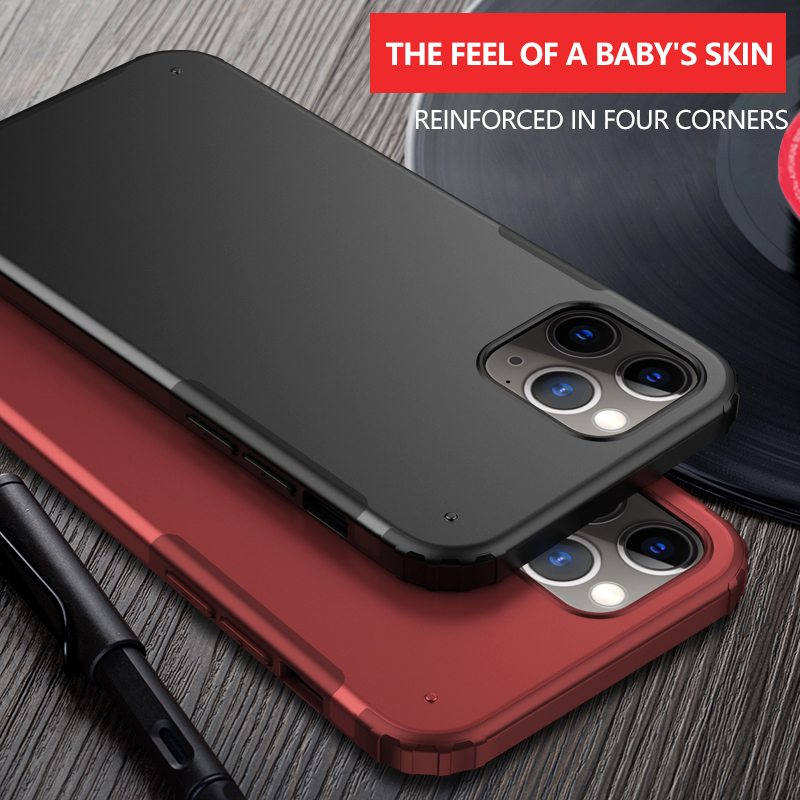 Ốp Điện Thoại Cứng Nhám Trong Suốt Chống Sốc / Rơi Vỡ Cho iPhone 14 13 12 11 Pro MAX X XR XS MAX 8 7 Plus