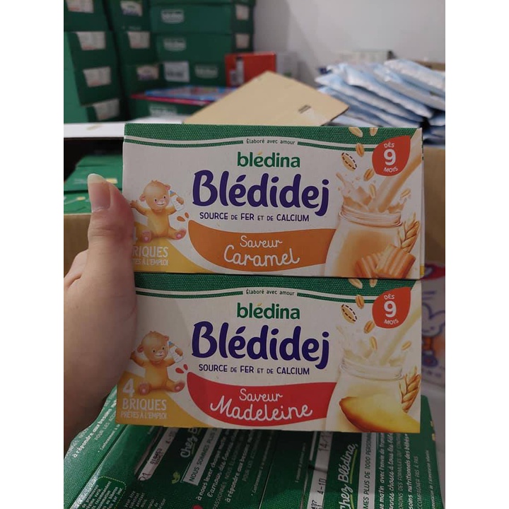 Sữa nước bledina nội địa Pháp lốc 4 hộp Date 2024