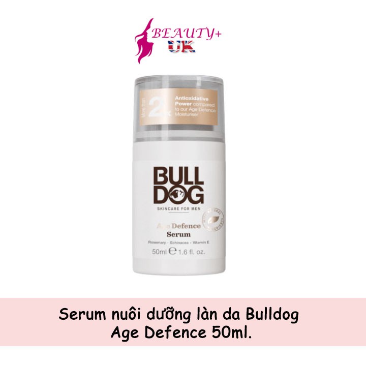 Serum nuôi dưỡng làn da Bulldog Age Defence 50ml