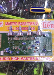 Bo âm sắc Master bass treble
