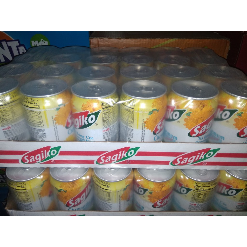 Trà bông cúc sagiko 310ml x 24 lon