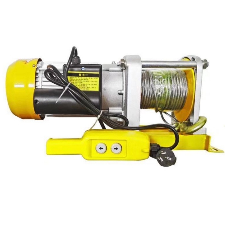 Máy tời điện nhanh KCD-300/600 KG, vận thăng tải hàng tải trọng từ 300-600KG, nâng hạ vật liệu xây dựng công trình