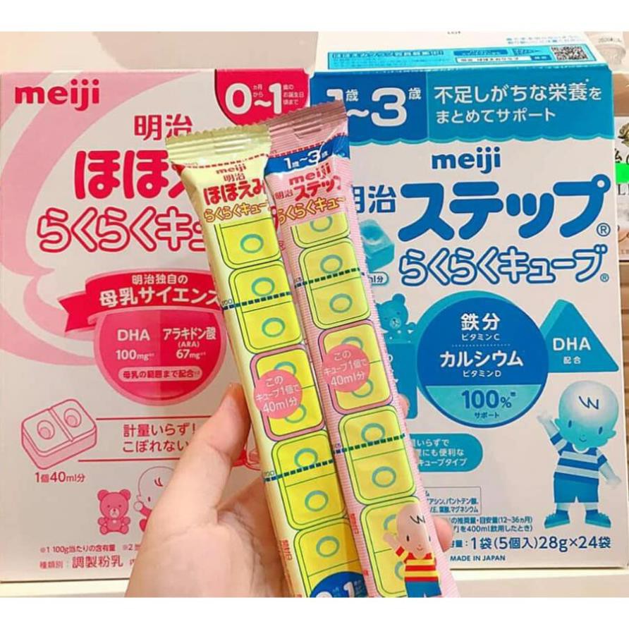 Sữa MEIJI 24 Thanh 648g Nội Địa Nhật Bản, Sữa MEIJI Thanh