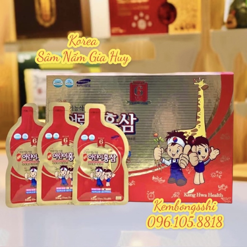 Hồng Sâm Baby Hươu Cao Cổ Kanghwa Hàn Quốcc