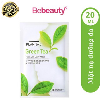 Mặt Nạ Trà Xanh Plan 36.5 Plant Cell Daily Mask Green Tea Hàn Quốc - 0514684
