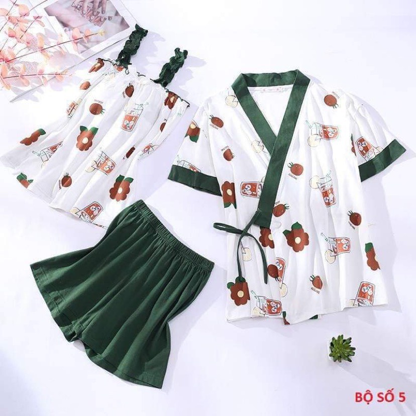 ❤️FREESHIP❤️ Đồ bộ nữ siêu dễ thương vải thun lạnh co dãn 4 chiều T.O.N STORE k1 | BigBuy360 - bigbuy360.vn