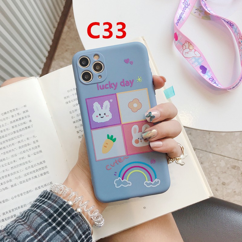 Ốp Lưng Điện Thoại Mềm In Hình Dễ Thương Cho Iphone 11 Pro Max X Xs Max Xr Iphone 7 8 Plus 6s Plus Se 2020 | BigBuy360 - bigbuy360.vn