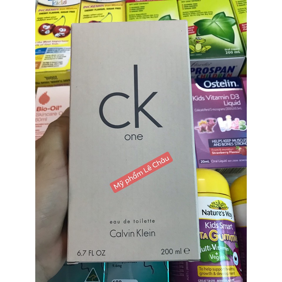 ( Chuẩn bill) NƯỚC HOA CK ONE UNISEX 200ml