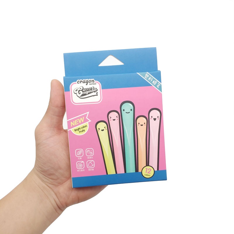 Hộp 12 Bút Sáp Màu Hữu Cơ - CrayonLab SM-12