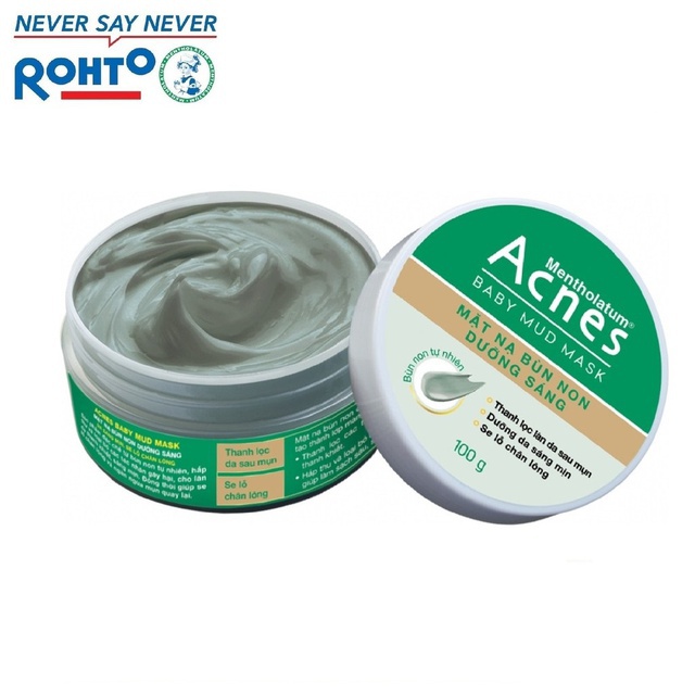 Mặt nạ bùn non dưỡng sáng da Acnes Baby Mud Mask 100g | BigBuy360 - bigbuy360.vn