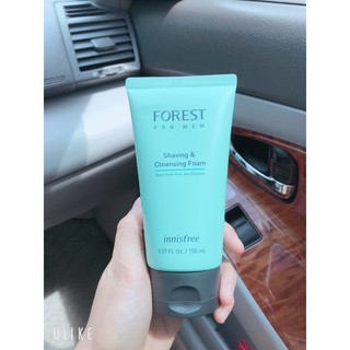 Sửa rửa mặt dành cho nam Innisfree Forest For Men shaving & Cleansing Foam