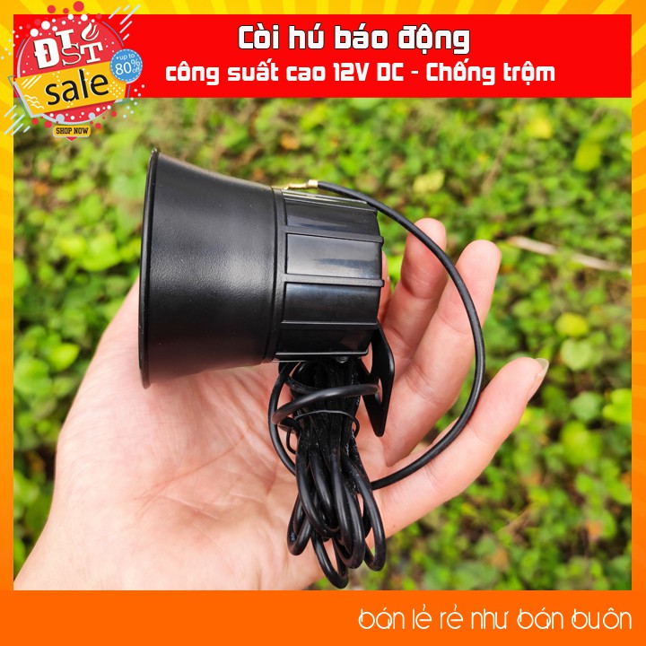 ✅ [RẺ NHẤT VIỆT NAM] Còi hú báo động công suất cao 12V DC