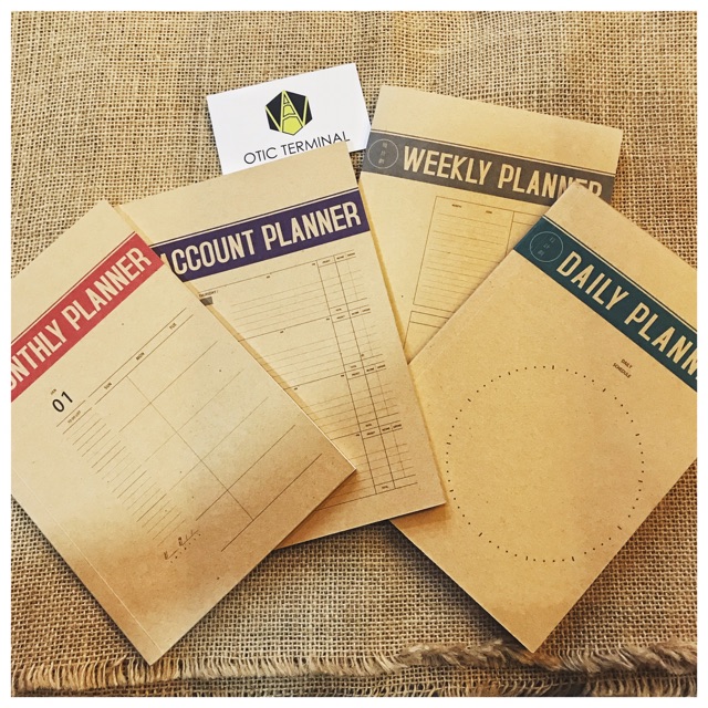 SỔ PLANNER BÌA KRAFT