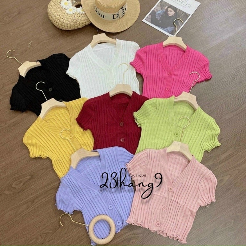 .  Áo Crotop Len Nhiều Màu  .