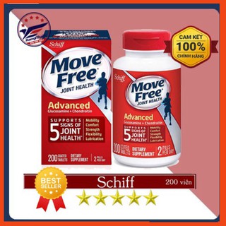 [Date mới- Bill Mỹ] Viên Uống Bổ Khớp Schiff Move Free Joint Health 200 viên