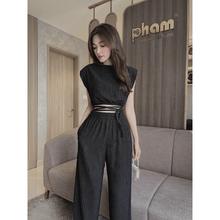 SET XỐP ÁO QUẦN ỐNG SUÔNG SIÊU ĐẸP UP thoi trang shop valentina