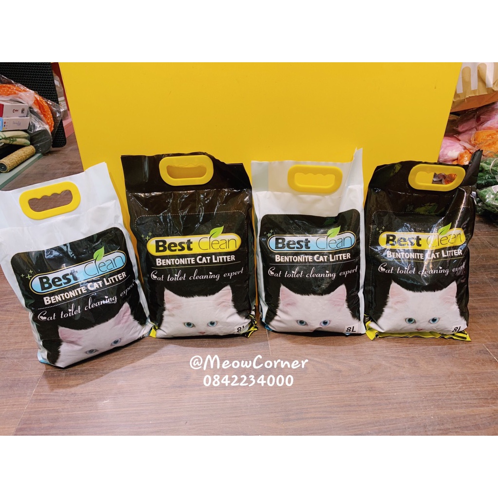 Cát Best clean siêu thấm hút 8l và 15l