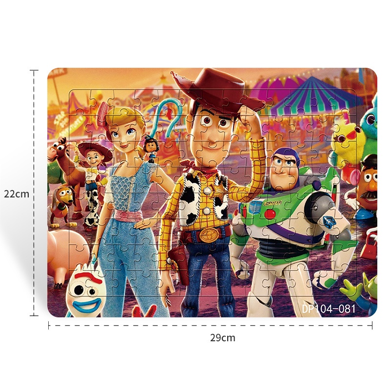 Bộ Đồ Chơi Xếp Hình Gồm 104 Mảnh Ghép Theo Series 3 + Giáo Dục Sớm Cho Bé